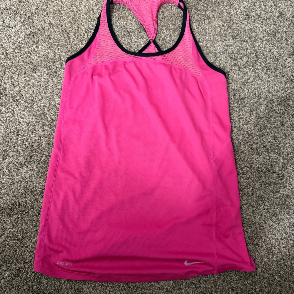 Nike Vibrant Pink Dri-FIT Sports Top